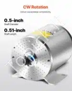 1800 W 48 V bešepetėlis elektrinio dviračio variklis su valdikliu – 4500 aps./min, 4 N·m sukimo momentas - Image 6