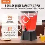 19 l talpos gėrimų dozatorius su kraneliu - Image 2