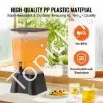 19 l talpos gėrimų dozatorius su kraneliu - Image 4