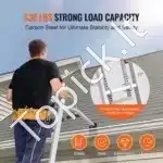 2-in-1 kopėčių stabilizatorius – sienos atskyriklis, 845×435×405 mm, 150 kg talpa - Image 4