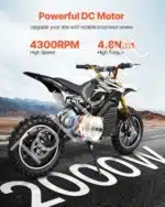 2 kW 48 V bešepetėlinis nuolatinės srovės variklio rinkinys su valdikliu – 4300 aps./min - Image 8