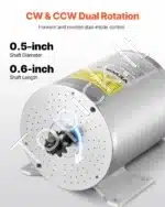 2 kW 48 V bešepetėlinis nuolatinės srovės variklio rinkinys su valdikliu – 4300 aps./min - Image 7