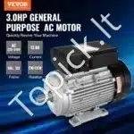 2,2 kW 2800 RPM vienfazis AC variklis – 220–240 V, 13,8 A, 90L B3 rėmas, 24 mm velenas - Image 8