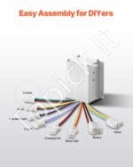 250 W 24 V bešepetėlis elektros variklio rinkinys su valdikliu – 2700 aps./min - Image 4