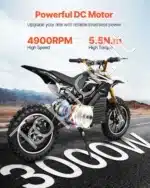 3 kW 72 V bešepetėlinis nuolatinės srovės variklio rinkinys su valdikliu – 4900 aps./min - Image 8