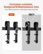 3 metrų stumdomų durų furnitūra, 150 kg - Image 3