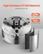 3-žandikaulių Tekinimo Griebtuvas 200 mm - Image 2