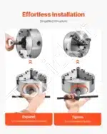 3-žandikaulių Tekinimo Griebtuvas 200 mm - Image 5