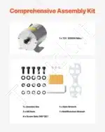 3000 W 72 V bešepetėlis elektrinio dviračio variklis – 4900 aps./min, 5,5 N·m sukimo momentas - Image 4