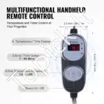 390W infraraudonųjų spindulių sauna antklodė - Image 3