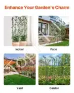 4 vnt. aukštos sodo grotelės – 51 × 220 cm - Image 5