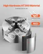 4-žandikaulių Tekinimo Griebtuvas 200 mm - Image 2