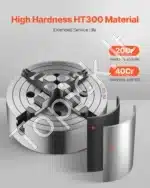 4-žandikaulių Tekinimo Griebtuvas 250 mm - Image 2