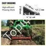 457 mm plokščias žemės dirbimo peilio kotas su 4 skylėmis (4 vnt.) - Image 6