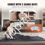 520W infraraudonųjų spindulių sauna antklodė - Image 6