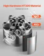 6-žandikaulių Tekinimo Griebtuvas 160 mm - Image 2