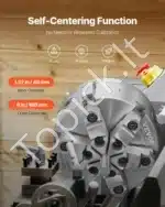 6-žandikaulių Tekinimo Griebtuvas 160 mm - Image 3