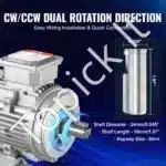 AC elektros variklis, 2.2 kW / 2890 aps./min - Image 3