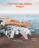 Adirondack kojų atrama, 45 x 50 x 35 cm, balta - Image 5