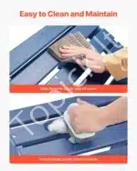 Adirondack kojų atrama, 47,5 x 48 x 35 cm, mėlyna - Image 6