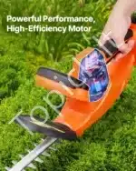 Akumuliatorinės gyvatvorių žirklės su 51 cm ašmenimis, 20V - Image 5