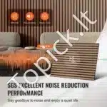 Akustinės sienų panelės, 4 vnt. / 1200x600 mm, šviesiai rudos spalvos - Image 2