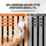 Akustinės sienų panelės, 4 vnt. / 2400x200 mm, šviesaus ąžuolo spalvos - Image 2