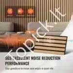 Akustinės sienų panelės, 4 vnt. / 2400x200 mm, šviesaus ąžuolo spalvos - Image 3