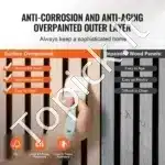 Akustinės sienų panelės, 4 vnt. / 2400x200x21 mm - Image 2