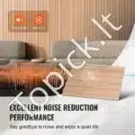 Akustinės sienų panelės, 8 vnt. / 2450x166 mm, uosio medienos - Image 3