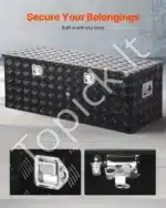 Aliuminė įrankių skrynia sunkvežimiui / priekabai 1244 x 381 x 381 mm - Image 4