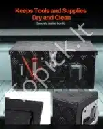 Aliuminė įrankių skrynia sunkvežimiui / priekabai 508 × 305 × 241 mm - Image 5