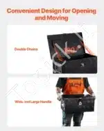 Aliuminė įrankių skrynia sunkvežimiui / priekabai 508 × 305 × 241 mm - Image 6