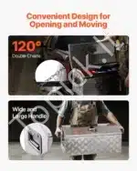 Aliuminė įrankių skrynia sunkvežimiui / priekabai 762 × 330 × 330 mm - Image 6