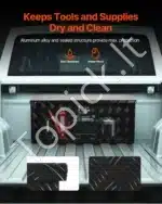 Aliuminė įrankių skrynia sunkvežimiui / priekabai 899 × 370 × 370 mm - Image 4