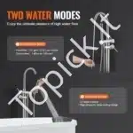 Ant grindų statomas vonios maišytuvas su dušeliu, 6.1 L/min - Image 3