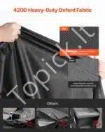 Apsauginis terasos baldų užvalkalas, 239 x 239 x 71 cm - Image 3