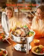 Apvalus marmitas, 2 vnt., 4,7 L, sidabrinė spalva - Image 7