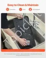 Apverčiama ketaus grilio keptuvė su BBQ danga – 492 x 218 mm - Image 5