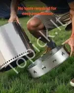 Atraminis stovas ugniakurui, 40,8 x 9,9 cm - Image 5