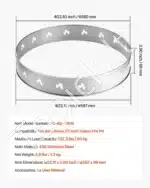 Atraminis stovas ugniakurui, 58,7 x 9,9 cm - Image 7