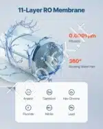 Atvirkštinio osmoso filtro kasečių komplektas, 800 GPD, 8 pakopos - Image 3