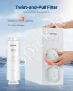 Atvirkštinio osmoso filtro kasečių komplektas, 800 GPD, 8 pakopos - Image 5