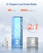 Atvirkštinio osmoso vandens filtras, 600 GPD, 8 pakopų - Image 4