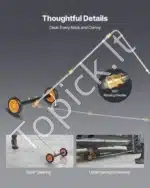 Aukšto slėgio plovimo įrenginys automobilių dugnui plauti, 415 mm - Image 5