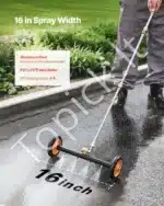 Aukšto slėgio plovimo įrenginys automobilių dugnui plauti, 415 mm - Image 2