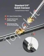 Aukšto slėgio plovimo įrenginys automobilių dugnui, 590 mm - Image 4