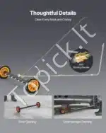 Aukšto slėgio plovimo įrenginys automobilių dugnui, 590 mm - Image 5