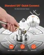 Aukšto slėgio plovimo įrenginys terasoms ir grindiniui, 325 mm, 4000 PSI - Image 4