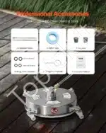 Aukšto slėgio plovimo įrenginys terasoms ir grindiniui, 325 mm, 4000 PSI - Image 6